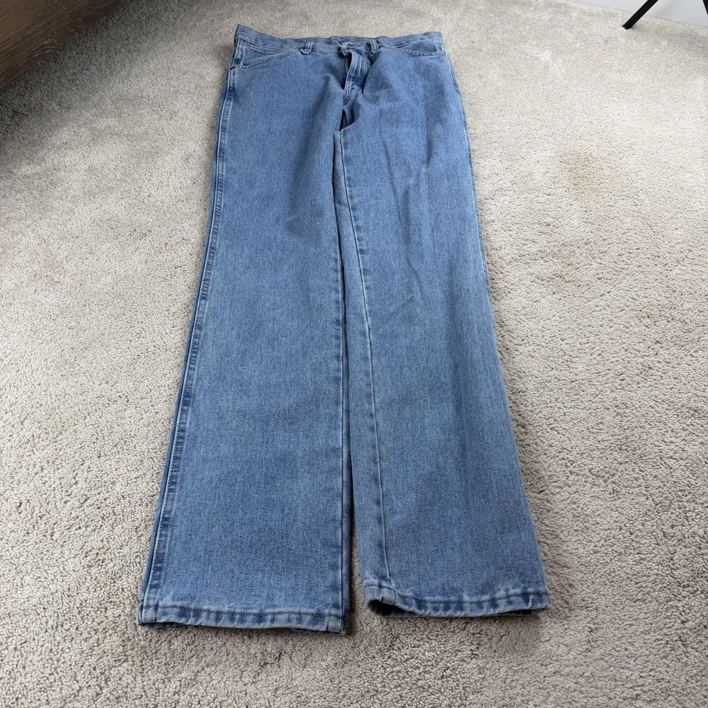 NWT Wrangler 936‎ Slim Fit Cowboy Cut Dark Wash Jeans Men's 34x36